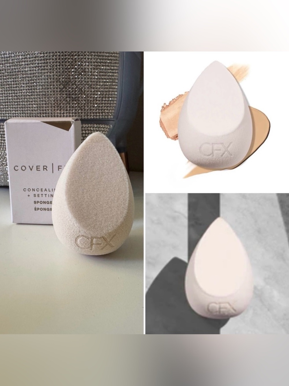 Cover Fx Concealing & Setting Sponge